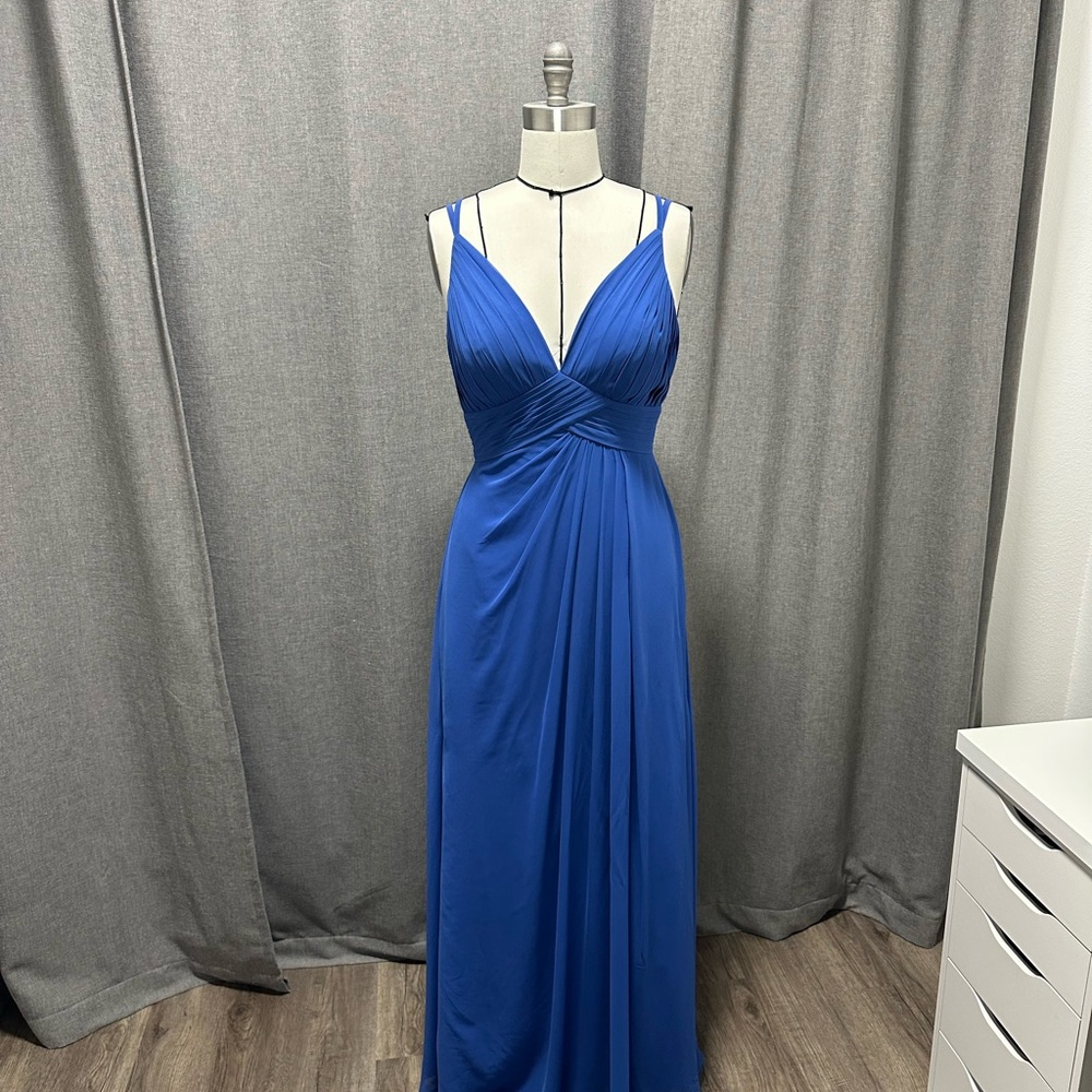Azazie Maren Allure - Royal Blue - size 8